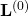 \mathbf{L}^{(0)}